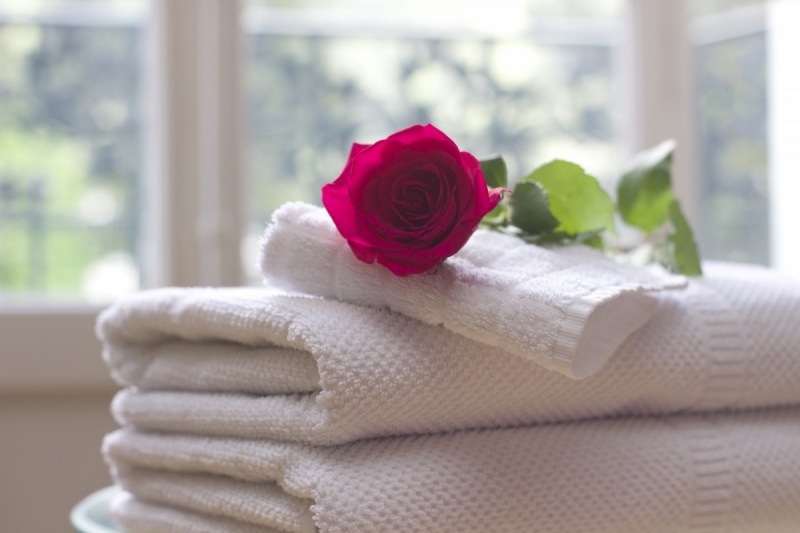 hotel-LA PENNE-min_towel_rose_clean_care_salon_spa_white_bath-731641